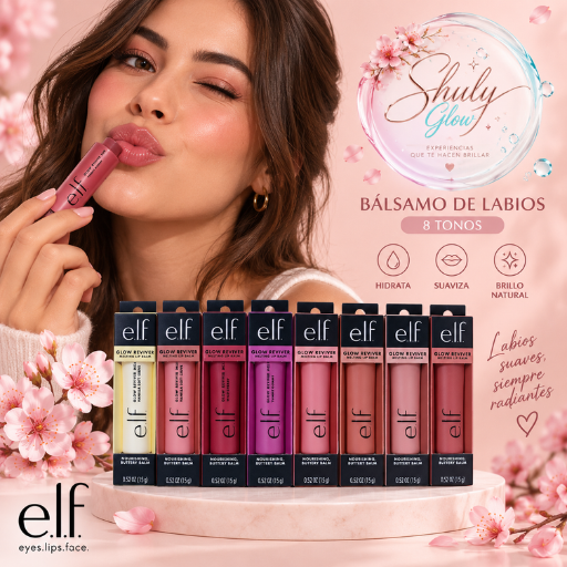balsamo de labios elf 8 tonos uso