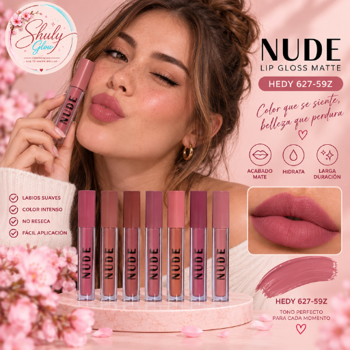 LIP GLOSS MATTE HEDY 627-59Z - Imagen 8