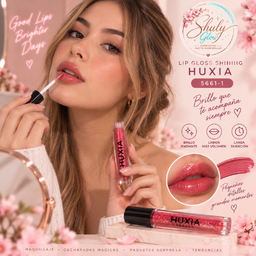 LIPS GLOSS SHINING HUXIA 5661-1 - Imagen 8